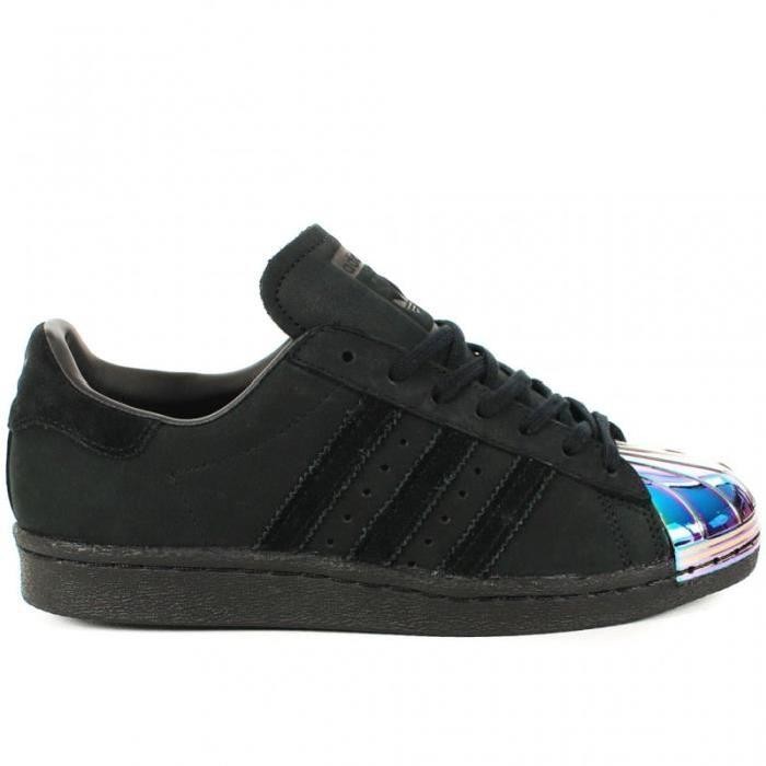 adidas superstar noir bout metal